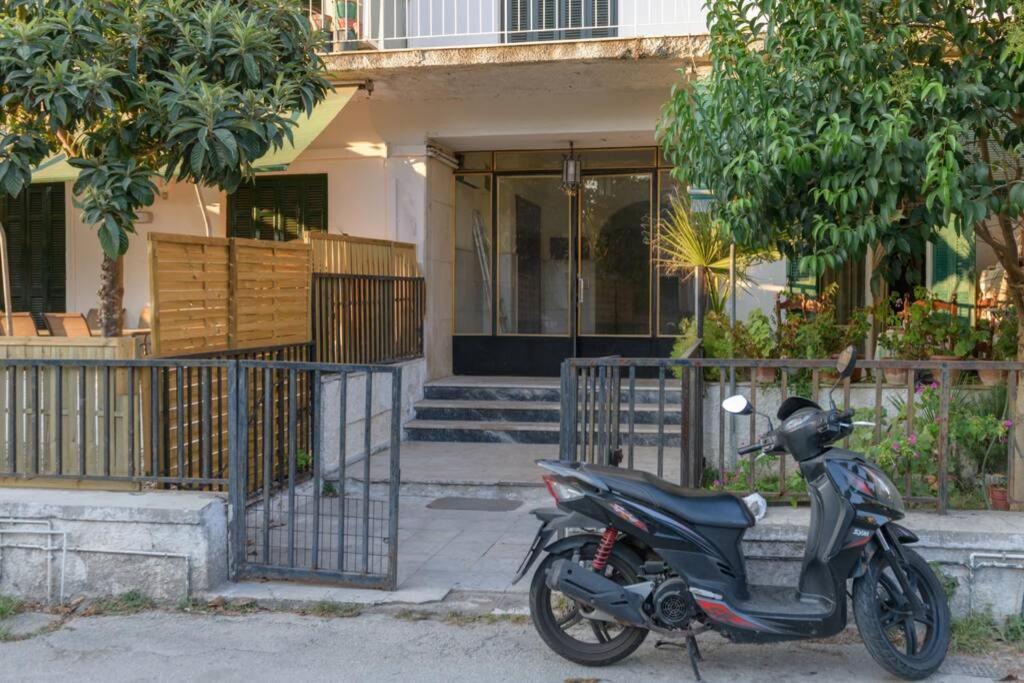 Bright Newly Renovated Apt Near Beach & Center+Ac Anemomylos ภายนอก รูปภาพ