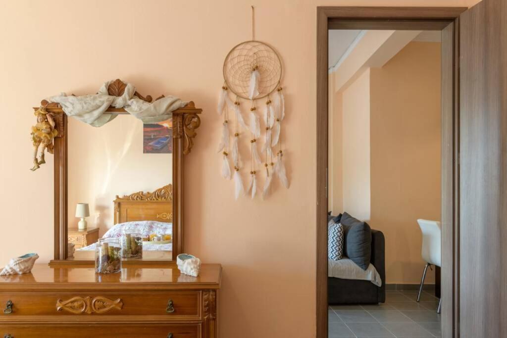 Bright Newly Renovated Apt Near Beach & Center+Ac Anemomylos ภายนอก รูปภาพ